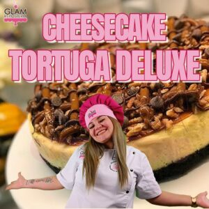 Diseño de GLAM que representa el curso de El Clásico Renacido: Cheesecake Tortuga Deluxe